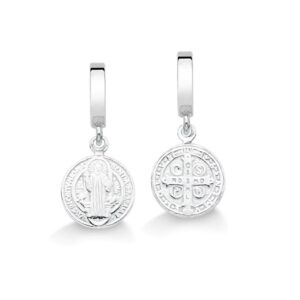 Berloque Medalha São Bento Prata 925 Legítima - Oferta na Shopee