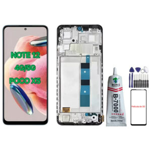 Tela Touch Display Lcd Redmi Note 12 4g / Note 12 5g / Poco X5 Sem Aro / Com Aro A Pronta Entrega - Oferta na Shopee