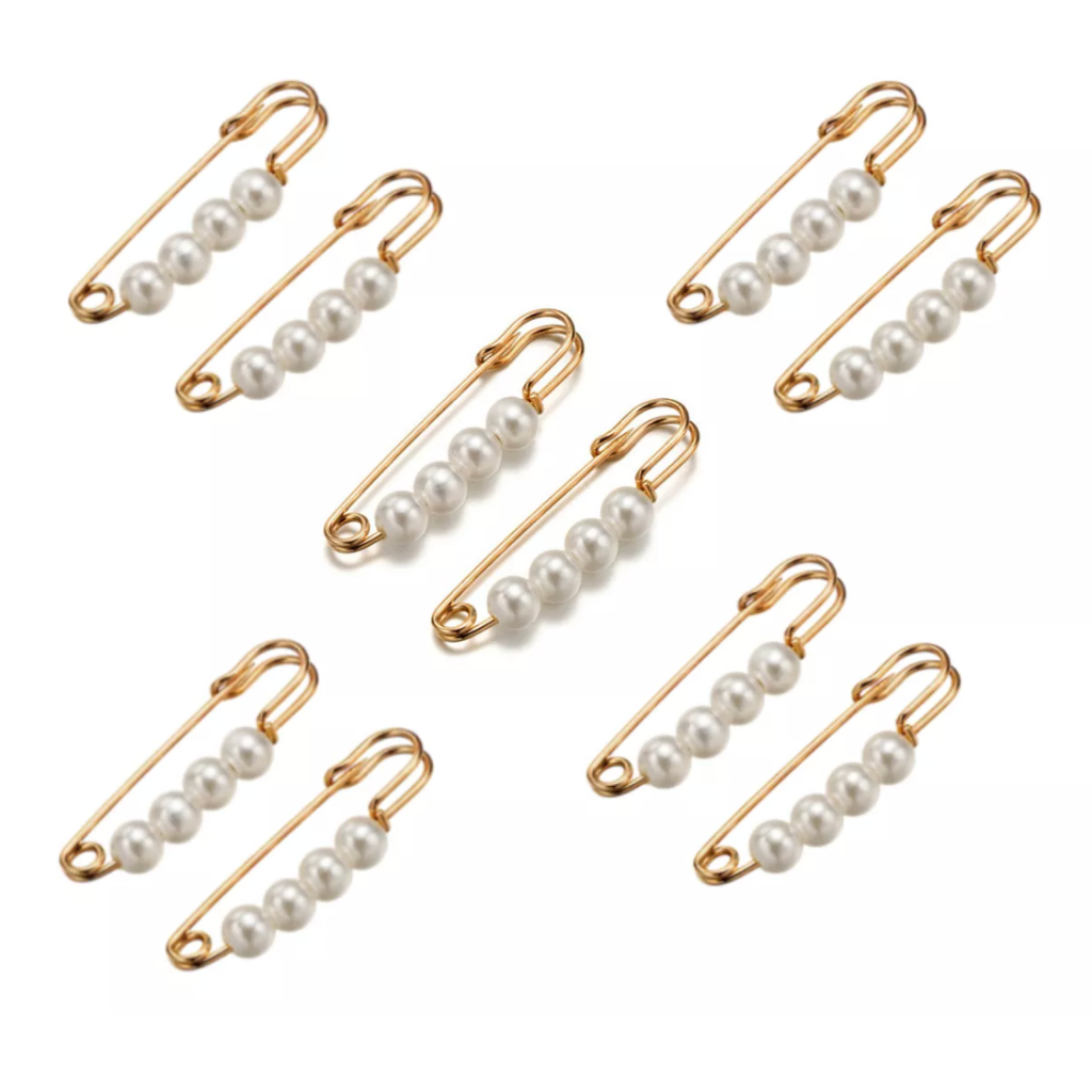 10 Peças Alfinete Pérola Pequeno Broche Roupa Ajuste 10 Peças Alfinete Pérola Pequeno Broche Roupa Ajuste - Oferta na Shopee