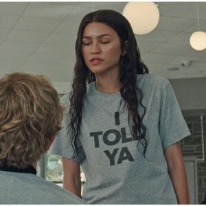 Camiseta challengers I TOLD YA - Oferta na Shopee