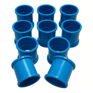 Kit 10 Un Luva Soldavel Irrigação 50mm Azul - Oferta na Shopee