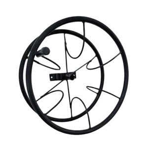 Suporte Parede Mangueira Giratório Enrolador Borracha Tubular Aço c/ Kit Instalação - Oferta na Shopee