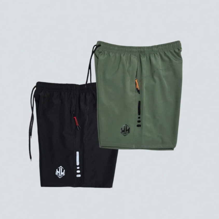 Kit 2 Bermuda Short Tactel Com Elastano Short Masculino Academia Treino Esporte Praia Basico Liso Kit 2 Bermuda Short Tactel Com Elastano Short Masculino Academia Treino Esporte Praia Basico Liso