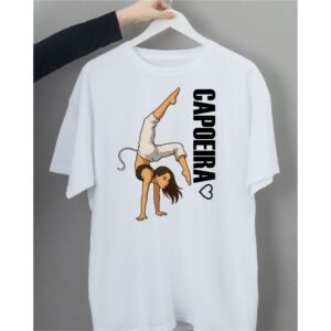 Camisa personalizada para menina capoeira cód1505 - Oferta na Shopee