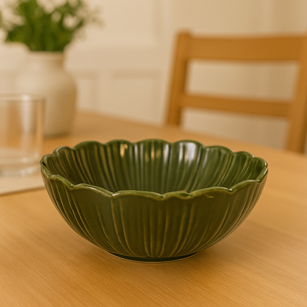 Tigela Média Redonda Cerâmica Louça Saladas Caldos Sopas Petiscos Porções Decoração Mesa Posta Tigela Média Redonda Cerâmica Louça Saladas Caldos Sopas Petiscos Porções Decoração Mesa Posta