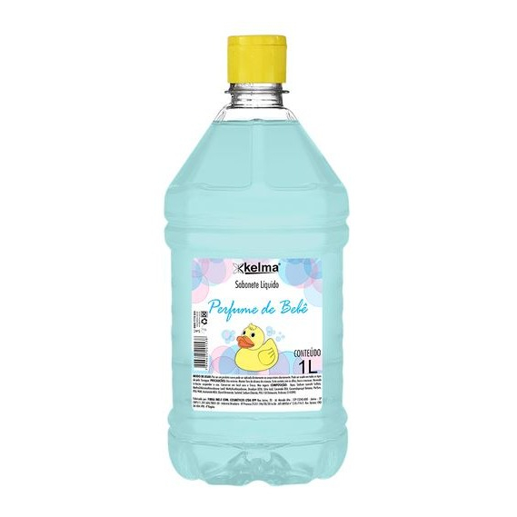 Sabonete Líquido Perfume de Bebê 1L – Kelma Sabonete Líquido Perfume de Bebê 1L – Kelma