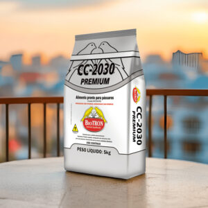 Farinhada Biotron CC-2030 Premium 5kg Pássaros Canários Nutrição Avançada Sem Pigmento C Probiótico - Oferta na Shopee