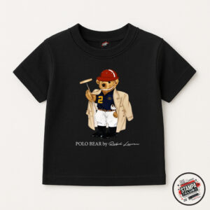 Camiseta Premium Infantil Juvenil Bear Urso Estilosa 100% Algodão - Oferta na Shopee