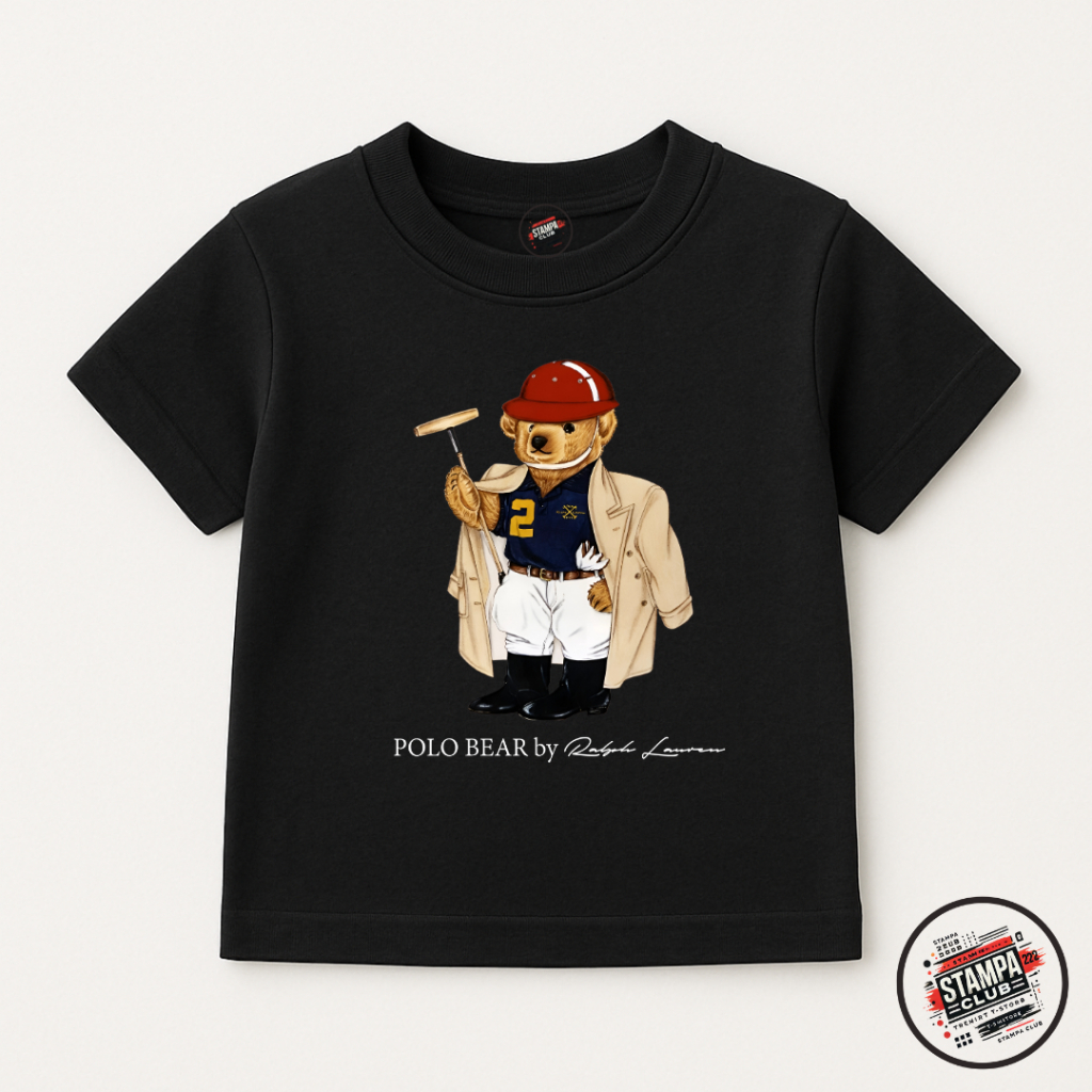 Camiseta Premium Infantil Juvenil Bear Urso Estilosa 100% Algodão Camiseta Premium Infantil Juvenil Bear Urso Estilosa 100% Algodão - Oferta na Shopee