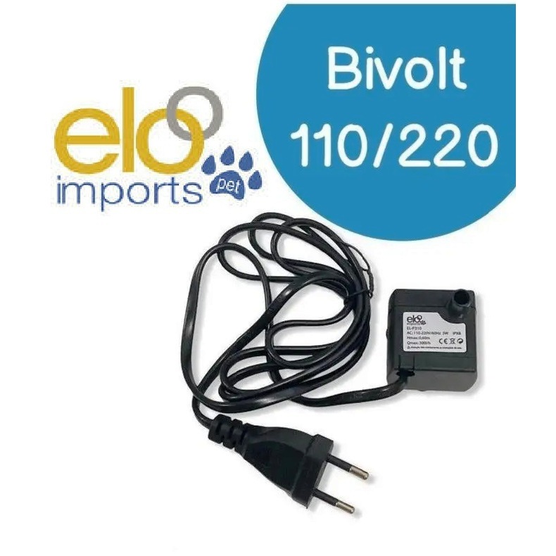 Bomba Submersa 300 Lt/h Bivolt Automática Controle De Vazão. P/ Fontes Bebedouro Aquário Hidroponia Bomba Submersa 300 Lt/h Bivolt Automática Controle De Vazão. P/ Fontes Bebedouro Aquário Hidroponia - Oferta na Shopee