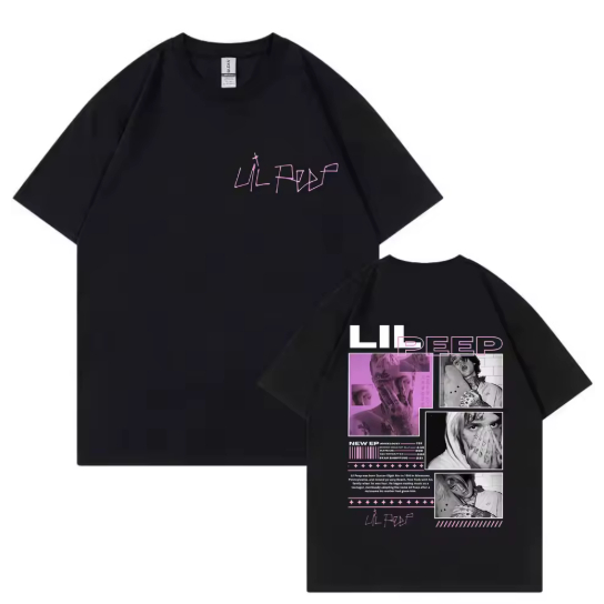 Camiseta Camisa Blusa Algodão Unissex Rapper lil peep álbum de música Camiseta Camisa Blusa Algodão Unissex Rapper lil peep álbum de música - Oferta na Shopee