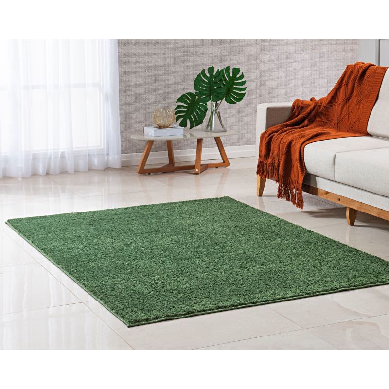 Tapete Quadrado 1,00 X 1,00 Classic Toque Suave Pelo Curto 100% Antiderrapante Oasis Tapete Quadrado 1