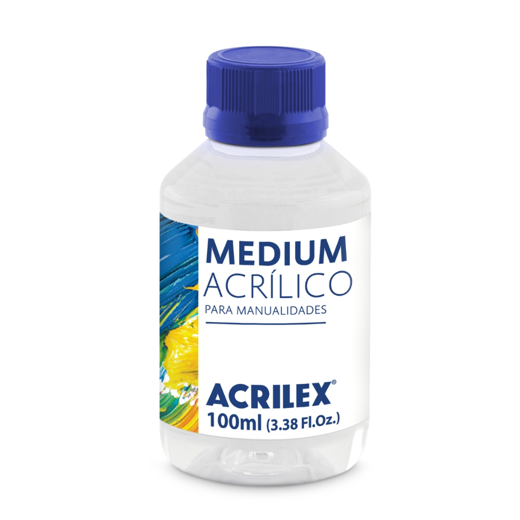 Medium Acrílico 100ml Acrilex Medium Acrílico 100ml Acrilex - Oferta na Shopee