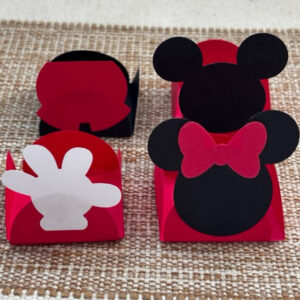 50 Forminhas do Mickey e Minnie mão do Mickey short do Mickeyfesta - lembrancinha forminhas de doces - Oferta na Shopee