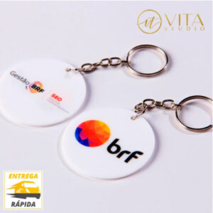 Chaveiro UNITÁRIO em acrílico alta qualidade lembrancinhas presentes brinde clientes loja inauguração festas - Oferta na Shopee