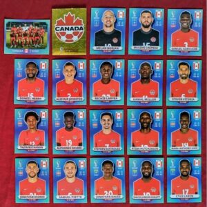 Figurinhas Avulsas World Cup 2022 Seleção do Canadá (CAN) - Oferta na Shopee