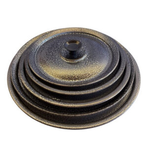 Tampa De Aluminio Preto Craqueado Avulsa Para Panelas E Frigideiras Para Sua Cozinha 14 a 24cm - Oferta na Shopee