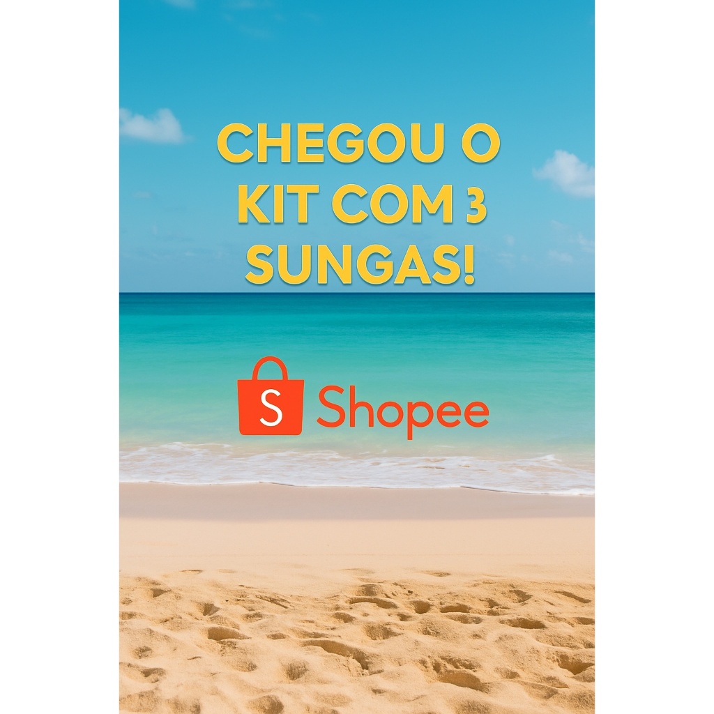 Kit 3 Sungas Boxer Masculino Estampada Moda Praia e Piscina Kit 3 Sungas Boxer Masculino Estampada Moda Praia e Piscina - Oferta na Shopee