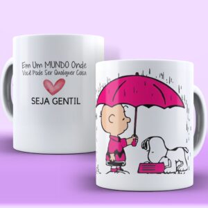 Caneca Personalizada Snoopy - Oferta na Shopee