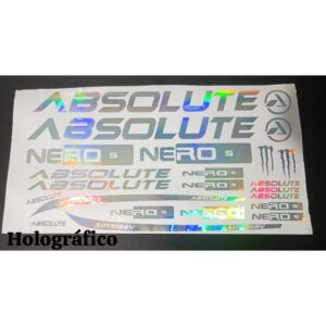 Adesivos  Absolute NERO 5 HOLOGRAFICO  Mtb Mountain bike bicicletas. - Oferta na Shopee