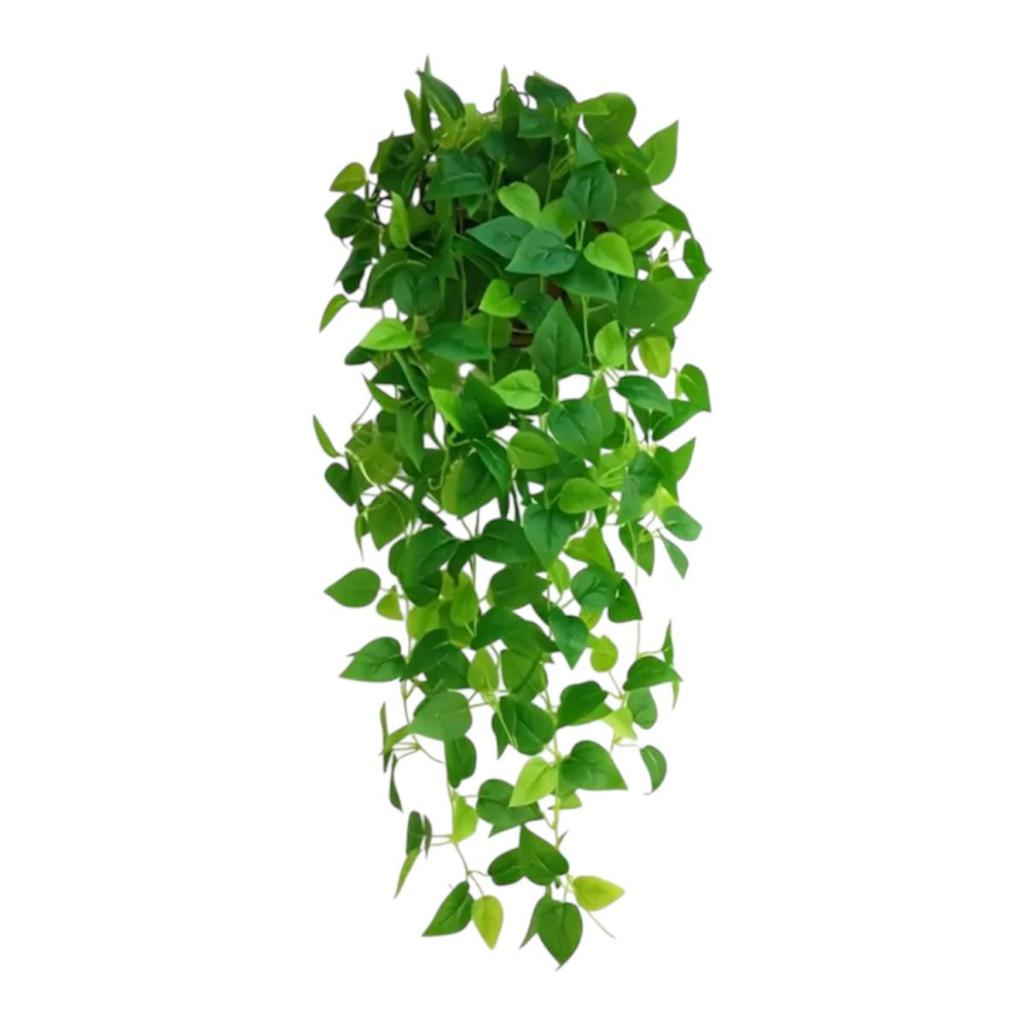 1 Pendente De Folhagem Jiboia Silicone Caída 110cm Artificial Jardim Vertical 1 Pendente De Folhagem Jiboia Silicone Caída 110cm Artificial Jardim Vertical - Oferta na Shopee