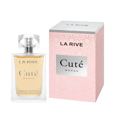 Perfume Cuté ORIGINAL LA RIVE 100ml nova embalagem Perfume Cuté ORIGINAL LA RIVE 100ml nova embalagem - Oferta na Shopee