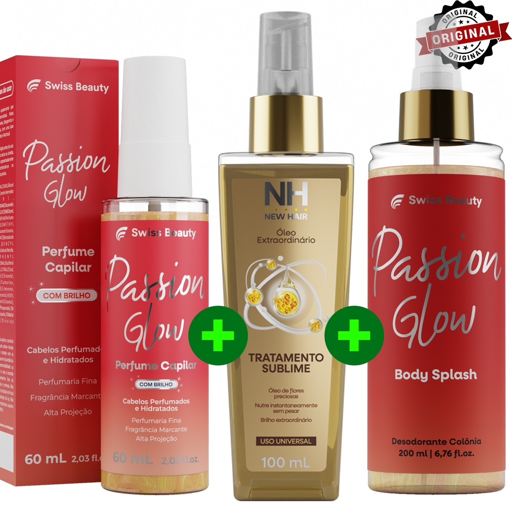 Kit 3 itens - Óleo Extraordinário 100ml + Perfume Capilar 60ml + Body Splash 200ml SWISS BEAUTY Kit 3 itens - Óleo Extraordinário 100ml + Perfume Capilar 60ml + Body Splash 200ml SWISS BEAUTY - Oferta na Shopee