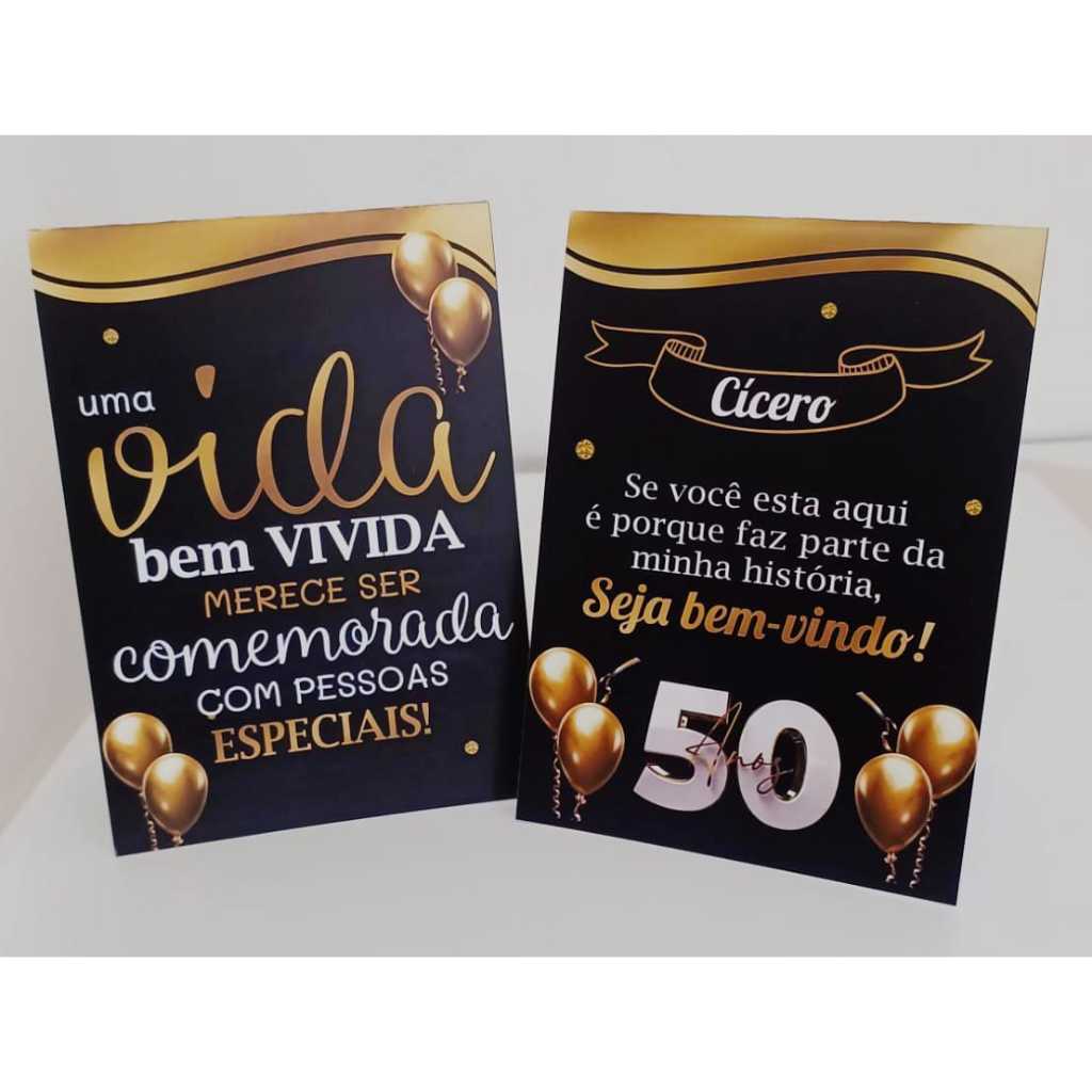 PLAQUINHA CENTRO DE MESA DISPLAY ANIVERSÁRIO- PERSONALIZADO- ALTERAÇÃO NOME E IDADE PLAQUINHA CENTRO DE MESA DISPLAY ANIVERSÁRIO- PERSONALIZADO- ALTERAÇÃO NOME E IDADE