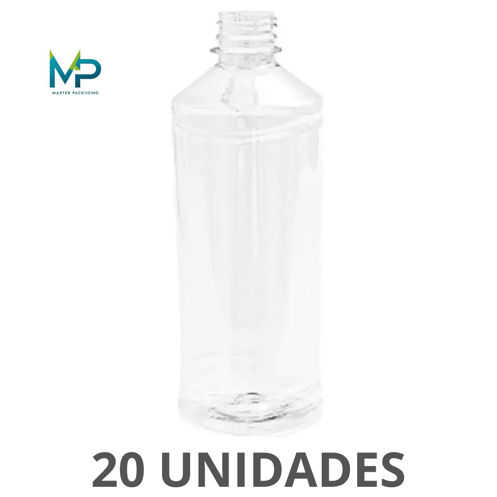 Kit 20 UN Garrafa Pet Especial 500ml Vip C/ Tampa Lacre Kit 20 UN Garrafa Pet Especial 500ml Vip C/ Tampa Lacre