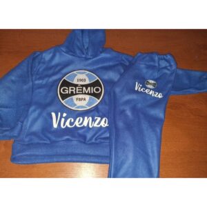 Conjunto do Gremio em soft personalizado com nome da criança. - Oferta na Shopee