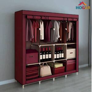 Closet de Roupas Arara 4 Divisórias Roupeiro Organizador de Vestuário Casal - Oferta na Shopee