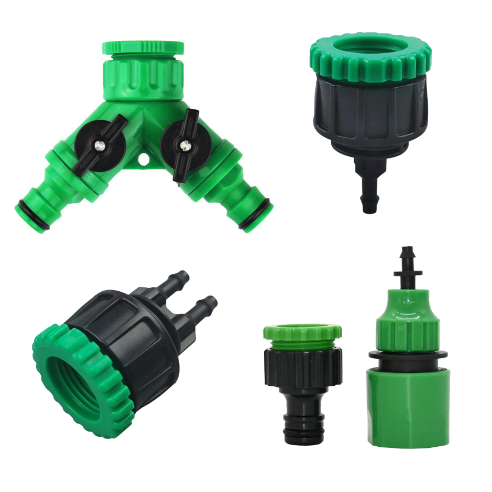 Bico Adaptador De Torneira Mangueira Para Microtubo Irrigação 4mm 8mm Y Engate Rápido 1 Ou 2 Saída Bico Adaptador De Torneira Mangueira Para Microtubo Irrigação 4mm 8mm Y Engate Rápido 1 Ou 2 Saída - Oferta na Shopee