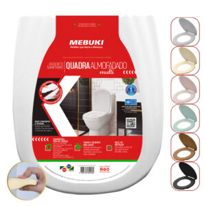 Assento Sanitário Almofadado Para Vaso Loren Luna Square Lorenzetti 1.6gpf 6.0lpf - Oferta na Shopee