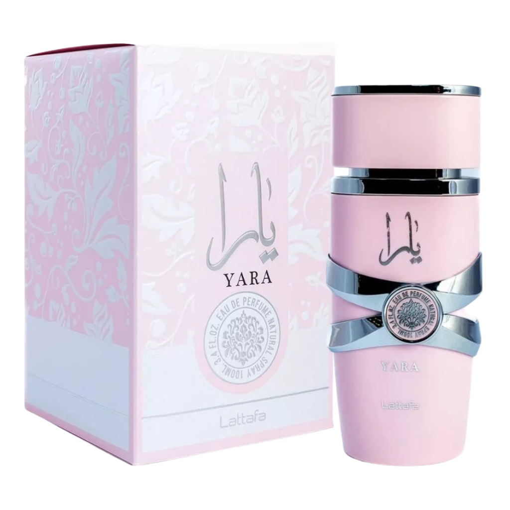 Perfume Yara Lattafa Árabe 100ml Feminino Embalagem de vidro lacrado Perfume Yara Lattafa Árabe 100ml Feminino Embalagem de vidro lacrado - Oferta na Shopee