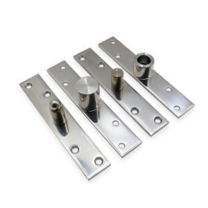 Dobradiça Pino Pivotante Inox Portas 200kg Para Portas Mixso - Oferta na Shopee