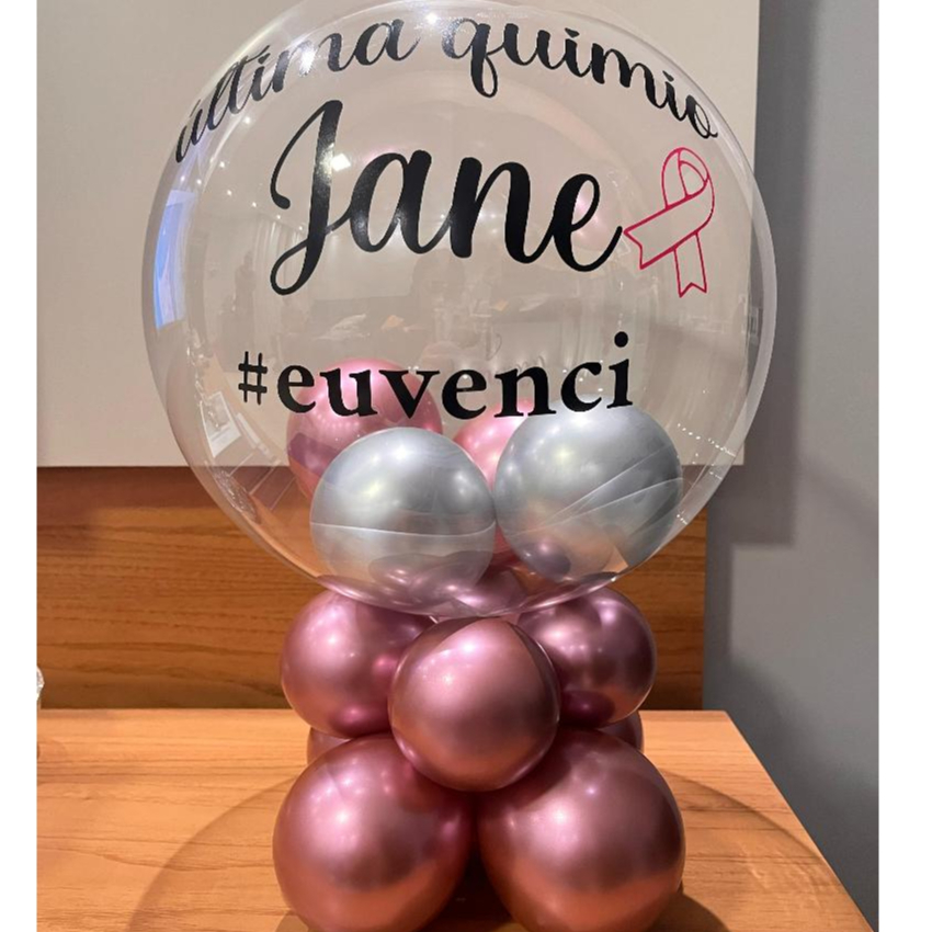 KIT para montagem de Arranjo de Balão Personalizado COMPLETO - A frase que preferir KIT para montagem de Arranjo de Balão Personalizado COMPLETO - A frase que preferir - Oferta na Shopee