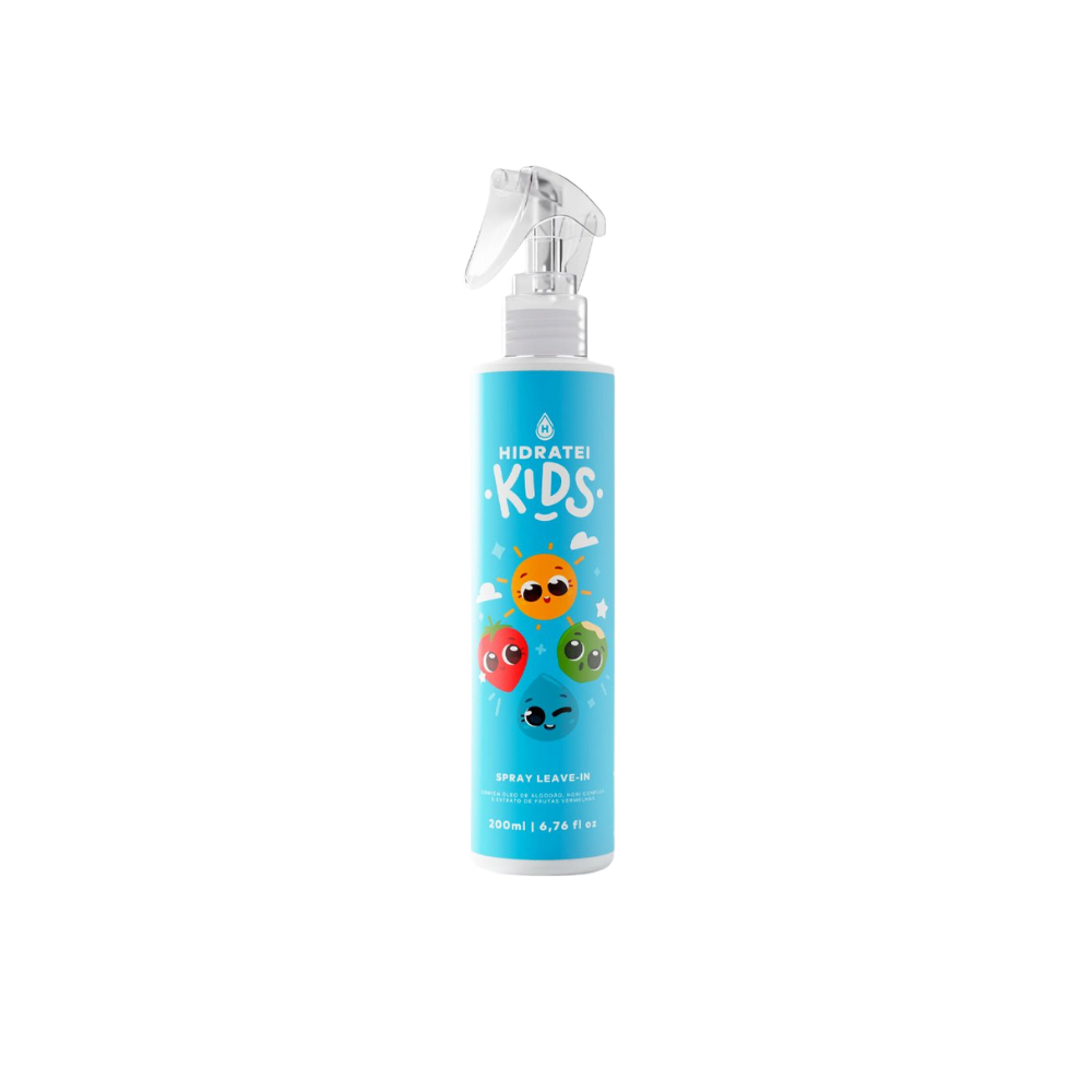 Spray Capilar Infantil Para Hidratação E Proteção 200ml – Hidratei Kids Spray Capilar Infantil Para Hidratação E Proteção 200ml – Hidratei Kids