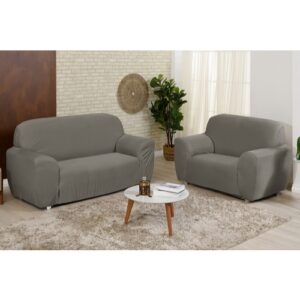 Capa de Sofa Coladinha 3 e 2 lugares Ajustavel cores lindas - Oferta na Shopee