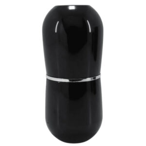 Porta Escovas E Creme Dental Pasta Com Tampa Cromo New Belly Ou - Oferta na Shopee