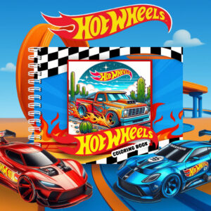 Produto Livro De Colorir Hot Wheels Capa Dura 50 Folhas de 180g - Oferta na Shopee