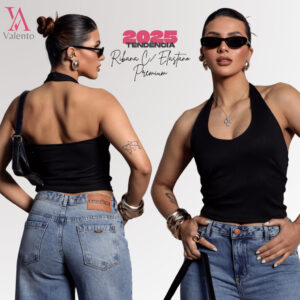Cropped Frente Unica Blusa Feminina Sexy Tendência Verão Moda Gringa - Oferta na Shopee