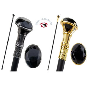 BENGALA DIAMANTE PRETO VIP BLACKTIE LUXO RIGOR FRAQUE ELITE COR ONIX - Oferta na Shopee