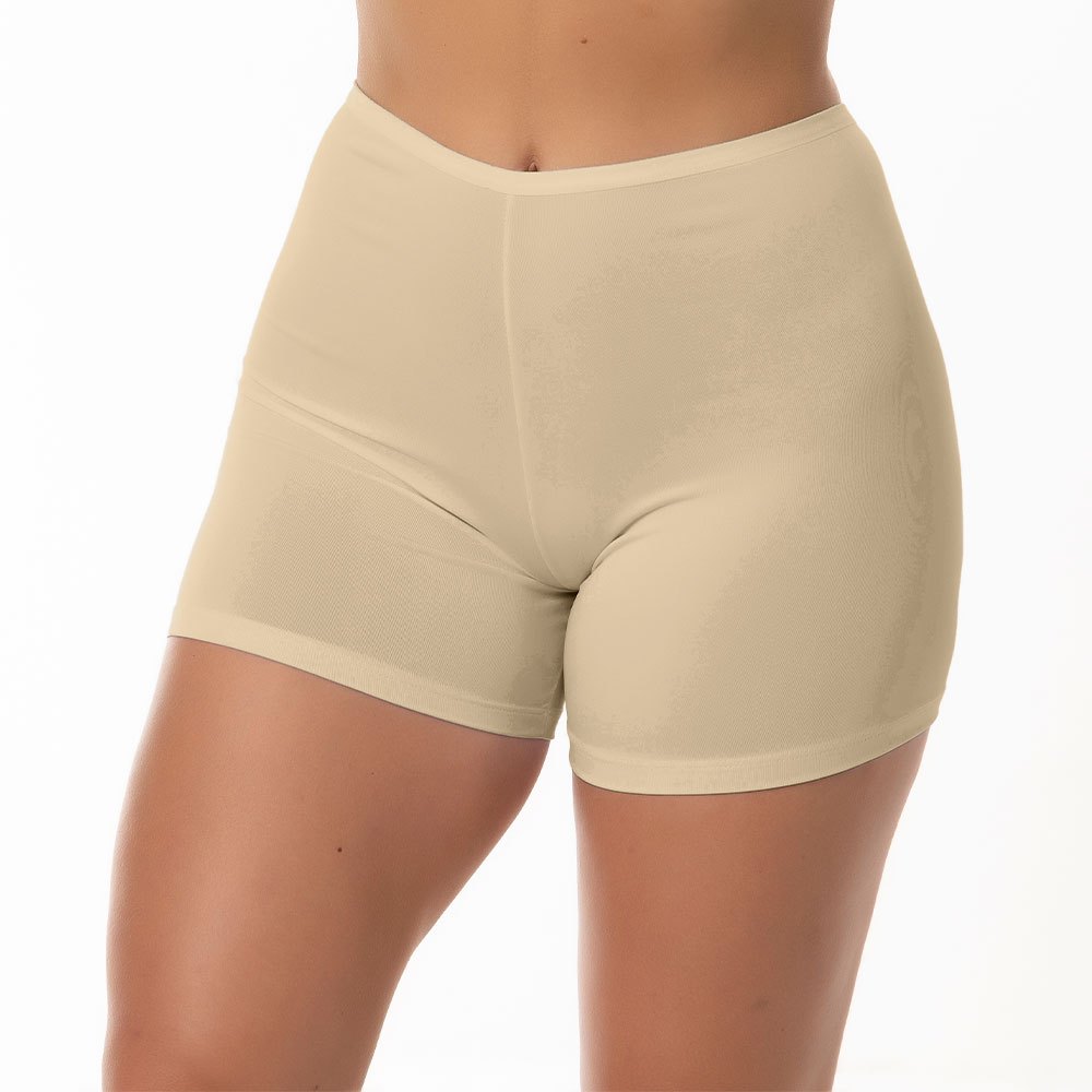 Short Anagua Liso para Saia e Vestido Bermuda Segunda Pele Short Anagua Liso para Saia e Vestido Bermuda Segunda Pele