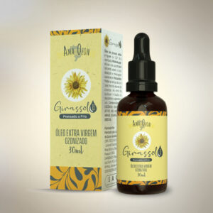 Óleo De Girassol Ozonizado Tratamento Eficaz da Pele Beleza Manutenção e Prevenção 30ml Ama Ozon - Oferta na Shopee