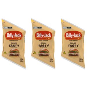 Molho Billy & Jack Tasty 1kg - kit c/ 3 unds - Oferta na Shopee