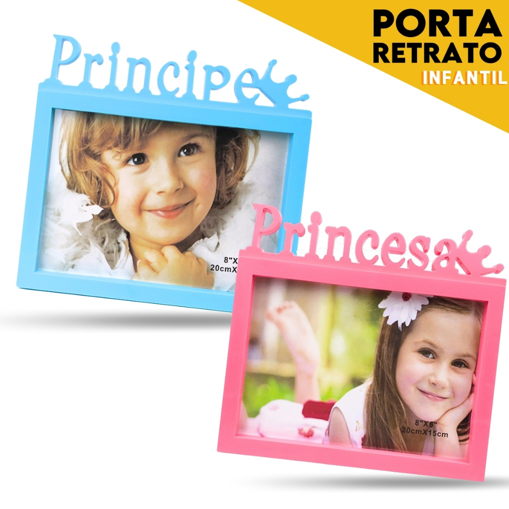 Porta Retrato Infantil Principe ou Princesa Resistente e Moderno 20×15 – Mania Porta Retrato Infantil Principe ou Princesa Resistente e Moderno 20×15 – Mania