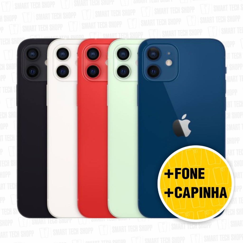Fone sem fio + Celular IPhone 12 128Gb Original Com Garantia (VITRINE) Fone sem fio + Celular IPhone 12 128Gb Original Com Garantia (VITRINE) - Oferta na Shopee