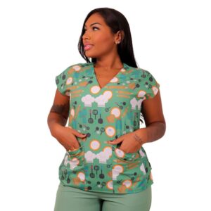 Conjunto (COZINHA 1 verde ref:054) - Oferta na Shopee