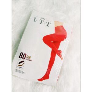 Meia Calça Vermelha Feminina Adulto Fio 80 com Elastano Spandex - Oferta na Shopee