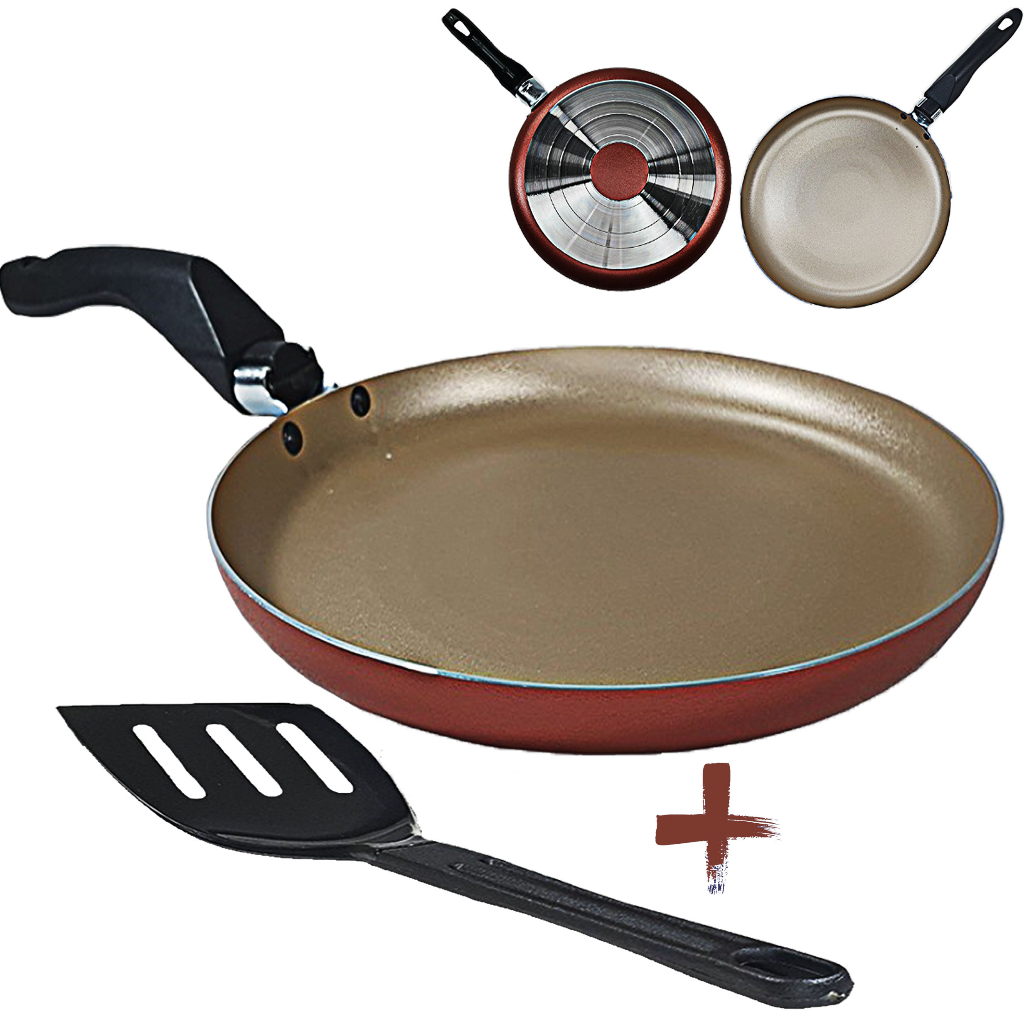 Panquequeira, Tapioqueira, Crepeira 22 Cm Antiaderente Com Espátula Com 5 Camadas De Teflon Cor Cereja Beiju Não Gruda Panquequeira, Tapioqueira, Crepeira 22 Cm Antiaderente Com Espátula Com 5 Camadas De Teflon Cor Cereja Beiju Não Gruda
